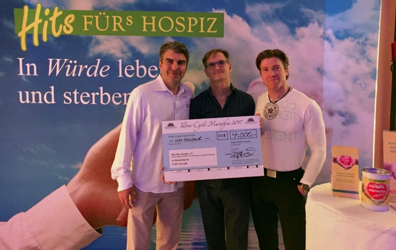 4000 Euro Spende vom Mediterana Indoor Cycling Marathon 2017